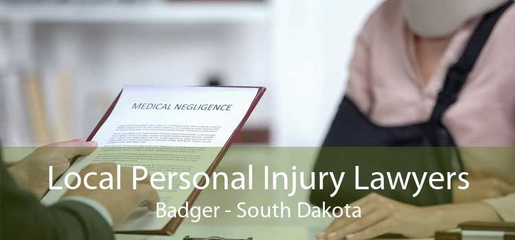 Local Personal Injury Lawyers Badger - South Dakota