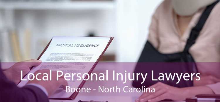 Local Personal Injury Lawyers Boone - North Carolina