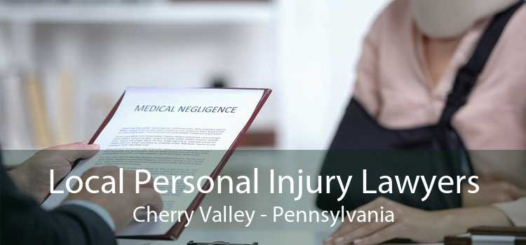 Local Personal Injury Lawyers Cherry Valley - Pennsylvania