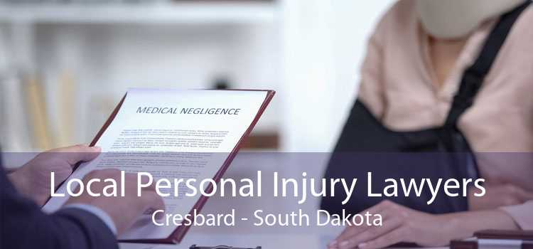 Local Personal Injury Lawyers Cresbard - South Dakota