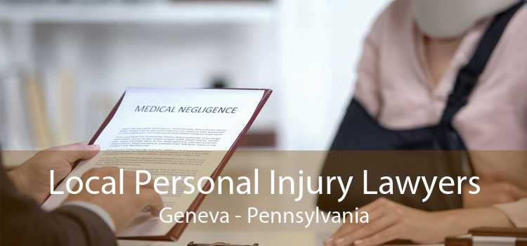 Local Personal Injury Lawyers Geneva - Pennsylvania