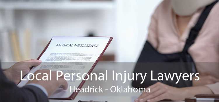 Local Personal Injury Lawyers Headrick - Oklahoma