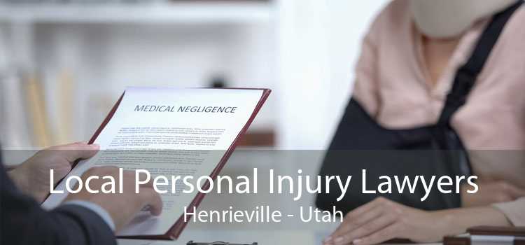 Local Personal Injury Lawyers Henrieville - Utah