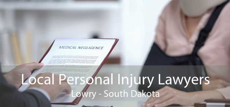 Local Personal Injury Lawyers Lowry - South Dakota