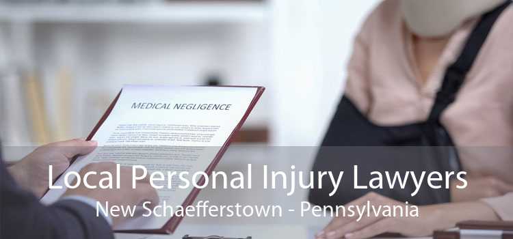 Local Personal Injury Lawyers New Schaefferstown - Pennsylvania