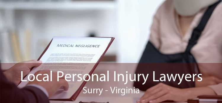 Local Personal Injury Lawyers Surry - Virginia