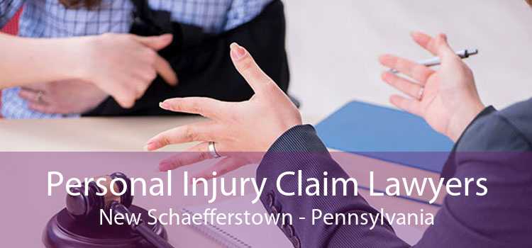 Personal Injury Claim Lawyers New Schaefferstown - Pennsylvania