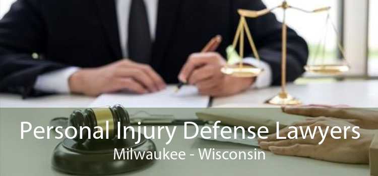 Personal Injury Defense Lawyers Milwaukee - Wisconsin