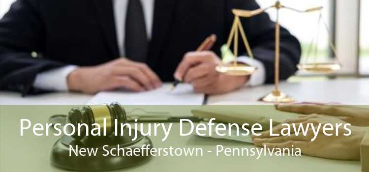 Personal Injury Defense Lawyers New Schaefferstown - Pennsylvania