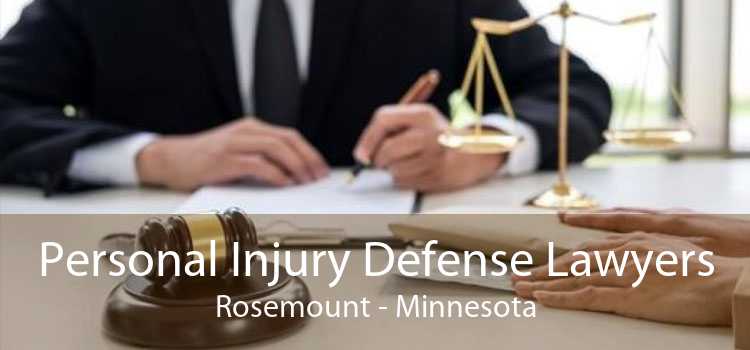 Personal Injury Defense Lawyers Rosemount - Minnesota