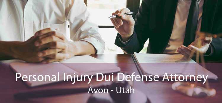 Personal Injury Dui Defense Attorney Avon - Utah