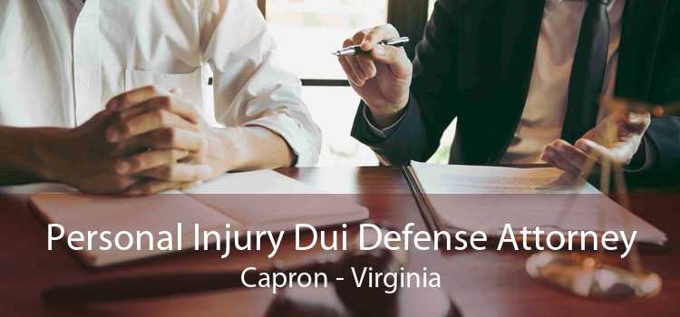 Personal Injury Dui Defense Attorney Capron - Virginia