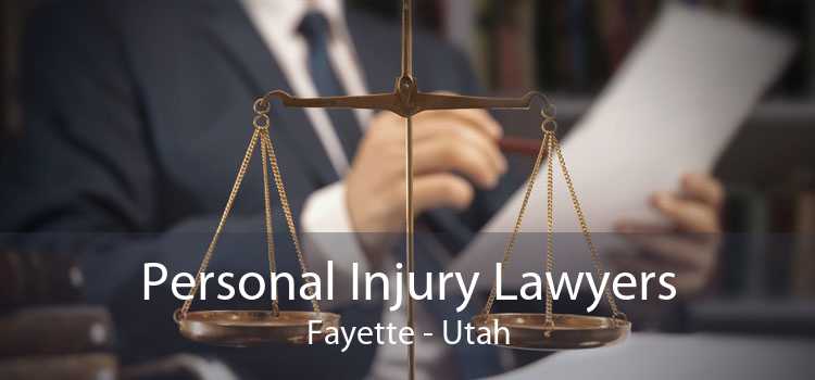 Personal Injury Lawyers Fayette - Utah