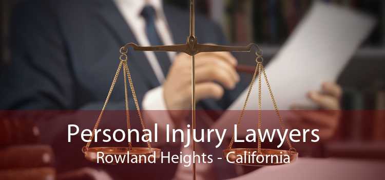 Personal Injury Lawyers Rowland Heights - California